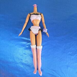 Headless Made to Move Barbie Body for OOAK or Customs with Lingerie Outfit